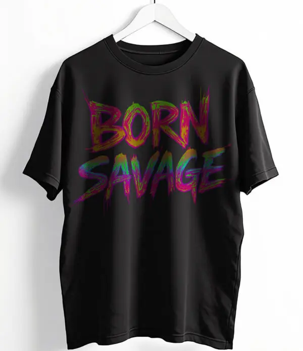 Born Savage Oversized T-Shirt