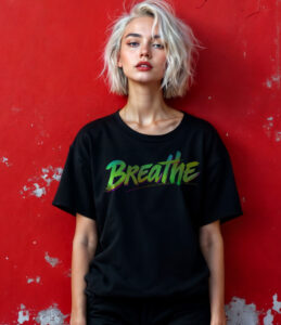 Breathe Oversized T-Shirt - Image 2